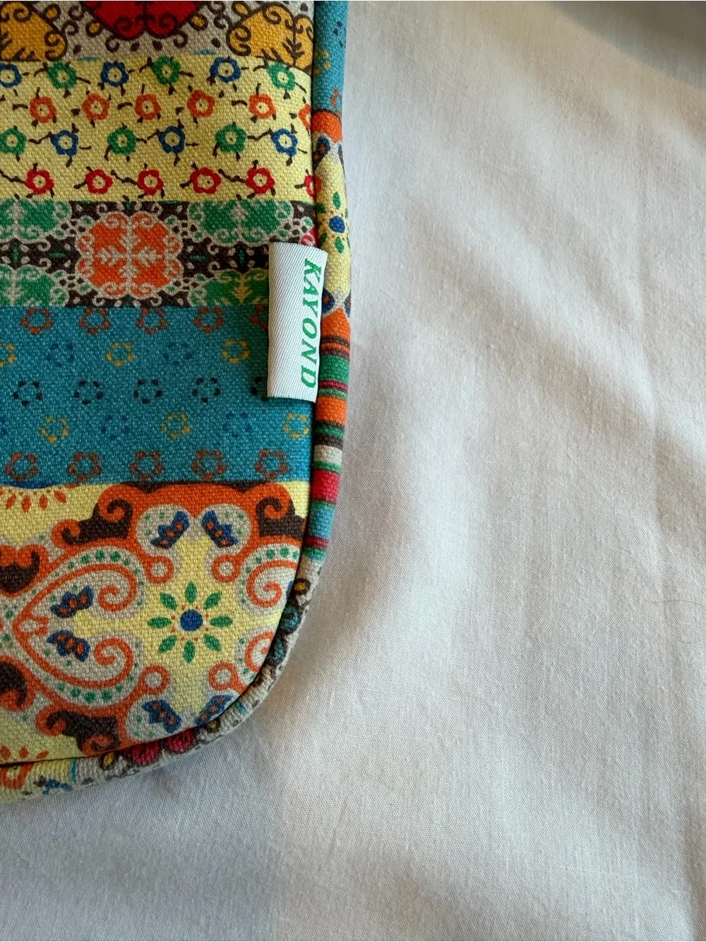 Kayond Boho Striped Multicolor Laptop Tote Bag